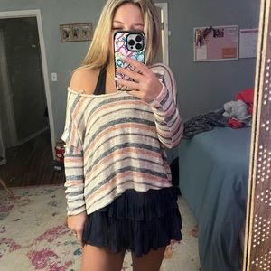 Cropped Sadie and Sage sweater